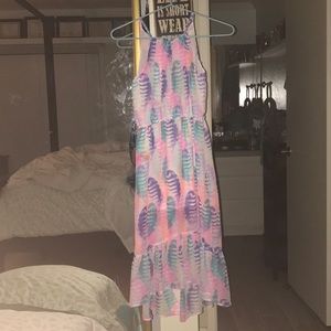 A halter dress